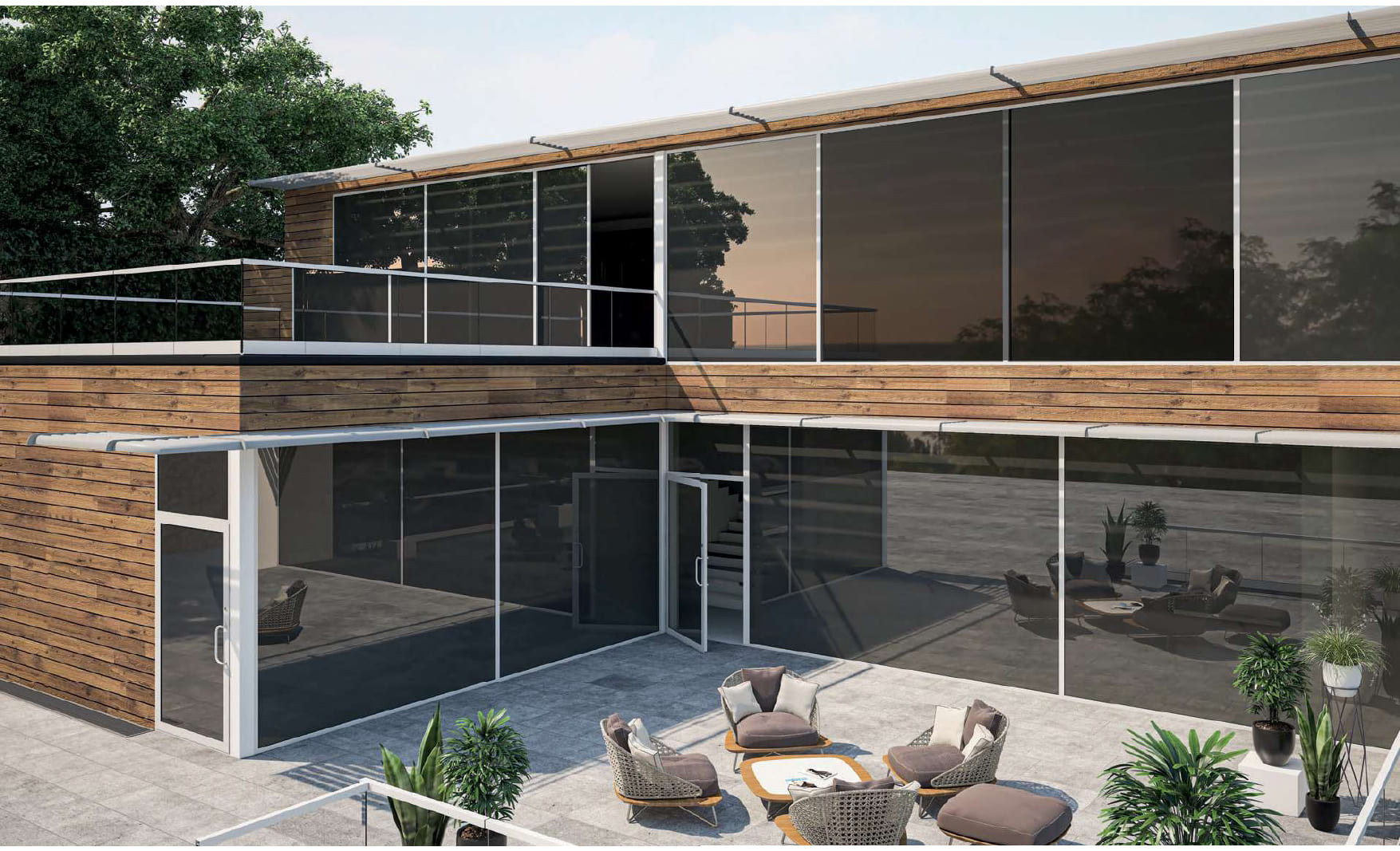 Aluminium Tilt & Turn Windows